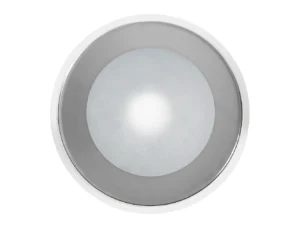 Shadow-Caster DLX Series Down Light - White Housing - RGB - Chrome Bezel