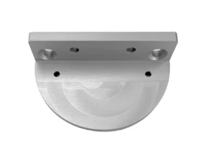 Lopolight Mounting Plate f/X01 Series Vertical Sidelights - Silver
