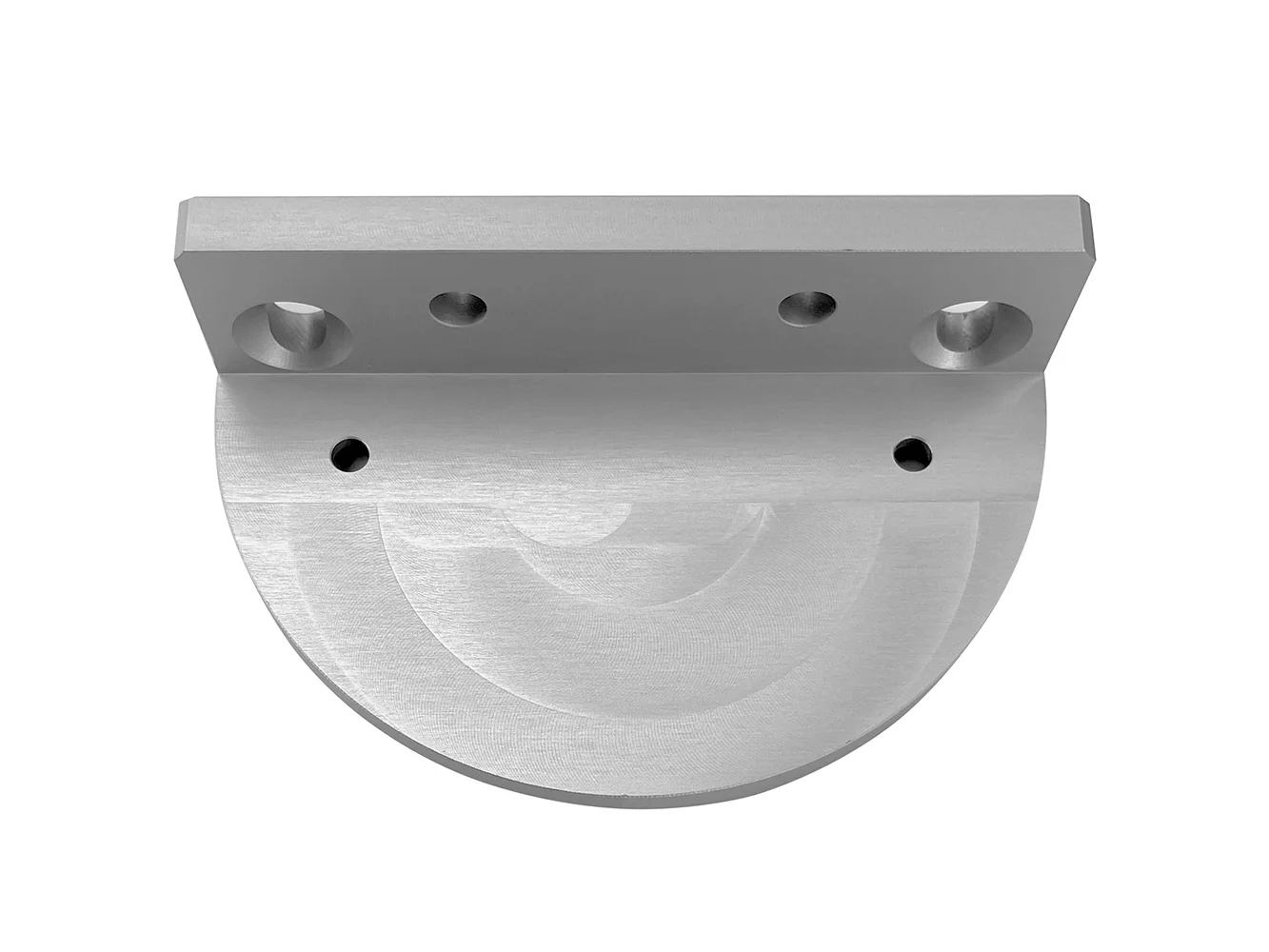 Lopolight Mounting Plate f/X01 Series Vertical Sidelights - Silver