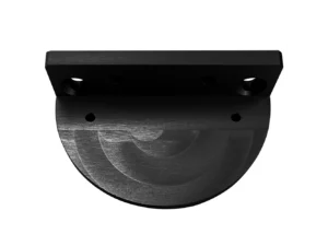 Lopolight Mounting Plate for X01 Series Vertical Sidelights - Black
