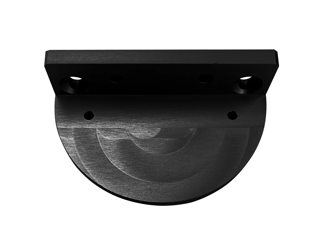 Lopolight Mounting Plate for X01 Series Vertical Sidelights - Black