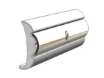 TACO Rigid Vinyl Flex-Core Rub Rail 1.58" x .635" - Frosty White 60'