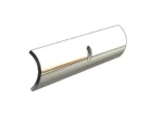 TACO Hollow Back 304 Stainless Steel Rub Rail Insert 3/4" x 6'