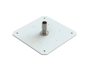 Seaview Starlink Adapter Plate f/24" KVH Domes w/Starlink Stainless Steel 1"-14 Threaded Adapter & Stainless Steel Fixed Base