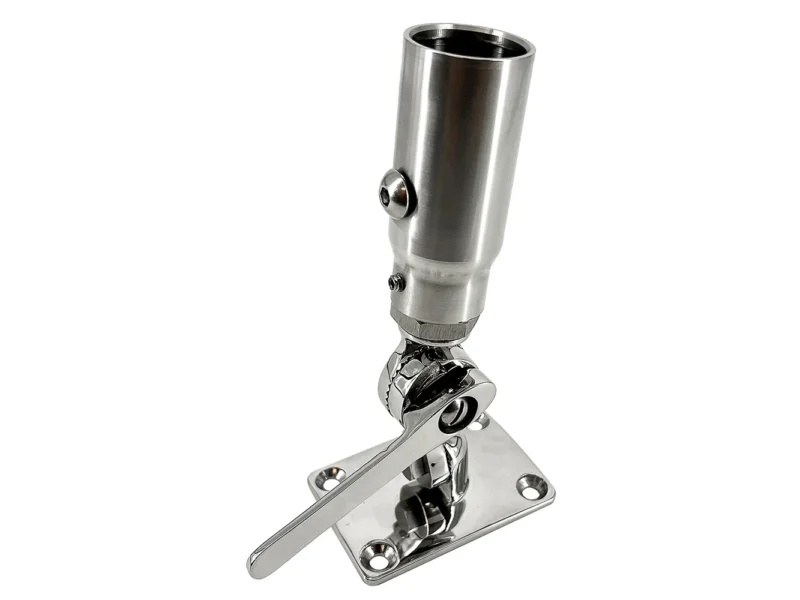 Seaview Starlink Stainless Steel 1"-14 Threaded Adapter & Stainless Steel Ratchet Base