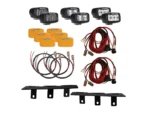RIGID Industries 2021+ Bronco MOD Bumper Triple SR-M Fog Light Kit