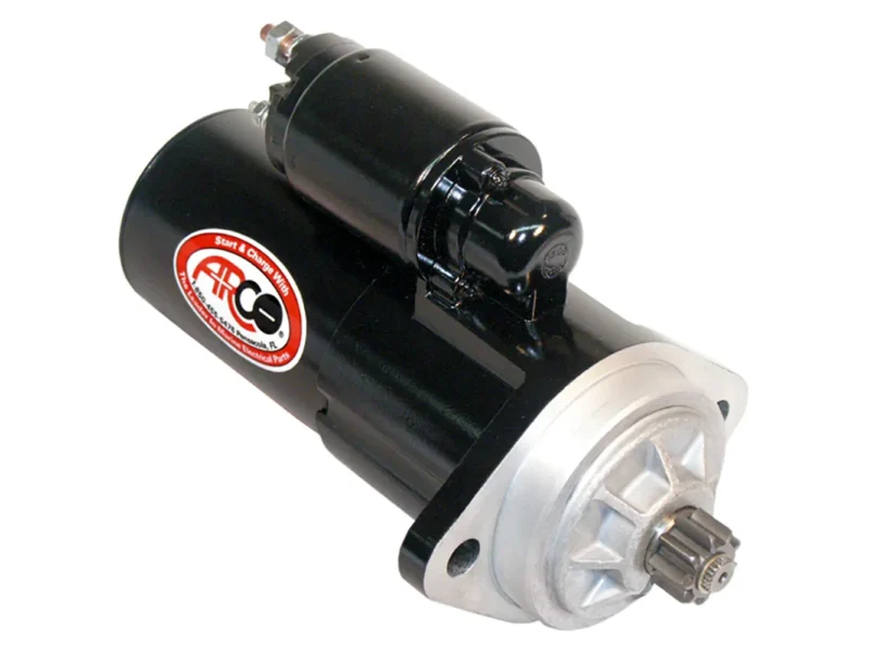 ARCO Marine Top Mount Inboard Starter w/Gear Reduction & Counter Clockwise Rotation