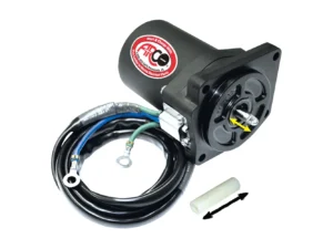ARCO Marine Replacement Outboard Tilt Trim Motor - Yamaha-4 Bolt, 5/8" Flat Blade Shaft