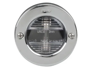 Perko Vertical Mount Stern Light 12VDC w/STS Bezel