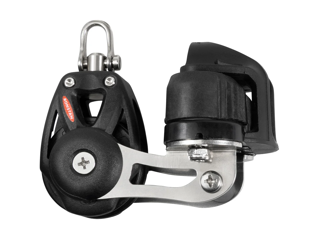 Ronstan Series 40 Orbit Single BB Block w/Cleat & Swivel
