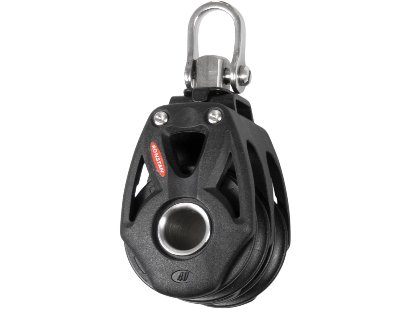 Ronstan Series 40 Orbit BB Double Block w/Swivel & Shackle
