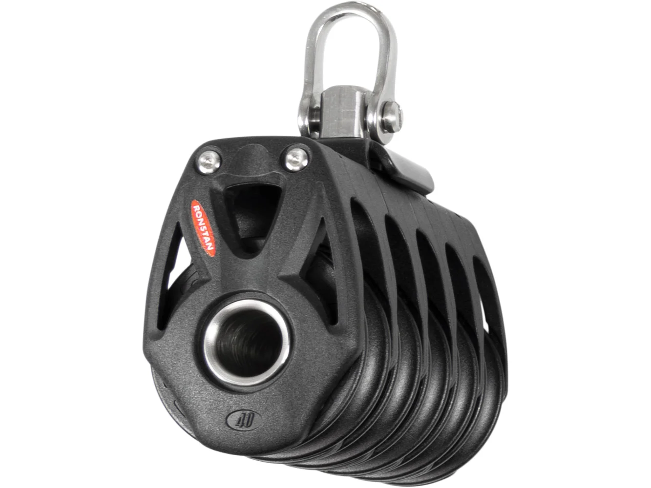 Ronstan Series 40 Orbit BB Quin Block w/Swivel Shackle