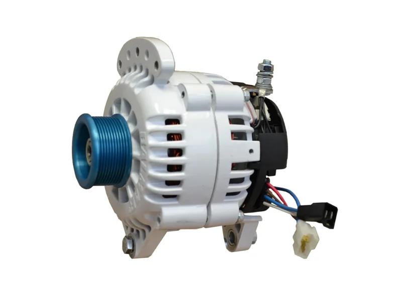 Balmar Alternator 100 AMP 12V 3.15" Dual Foot Saddle J10 Pulley w/Isolated Ground