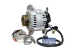 Balmar Alternator 100 AMP Kit 12V 3.15" Dual Foot Saddle K6 Pulley Regulator & Temp Sensor
