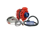 Balmar Alternator 170 AMP Kit 12V 3.15" Dual Foot Saddle J10 Pulley Regulator & Temp Sensor