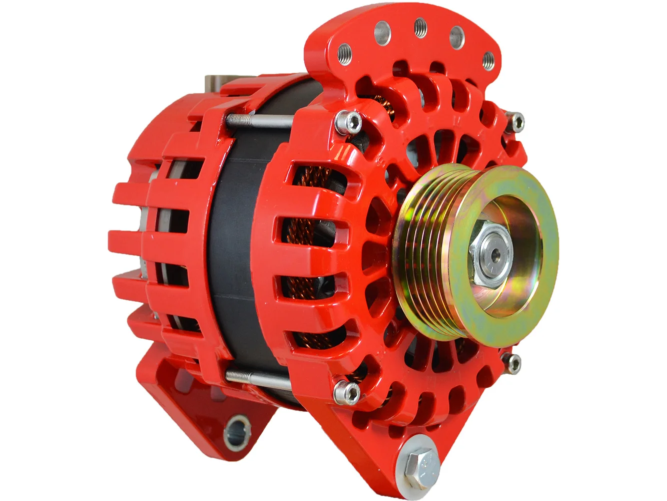 Balmar Alternator 170 AMP 12V 3.15" Dual Foot Saddle K6 Pulley