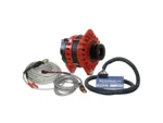 Balmar Alternator 250 AMP Kit 12V 3.15" Dual Foot Saddle Dual Vee Pulley Regulator & Temp Sensor