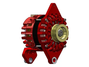 Balmar Alternator 170 AMP 12V 4" Dual Foot Saddle K6 Pulley