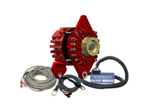 Balmar Alternator 170 AMP Kit 12V 4" Dual Foot Saddle K6 Pulley Regulator & Temp Sensor