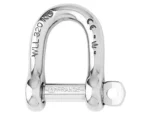 Wichard Not Self-Locking D Shackle - 14mm Diameter - 9/16"