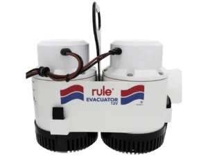Rule 7700D GPH Evacuator High Volume Utility Pump - 12V