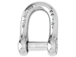 Wichard Self-Locking Allen Head Pin D Shackle - 6mm Diameter - 1/4"