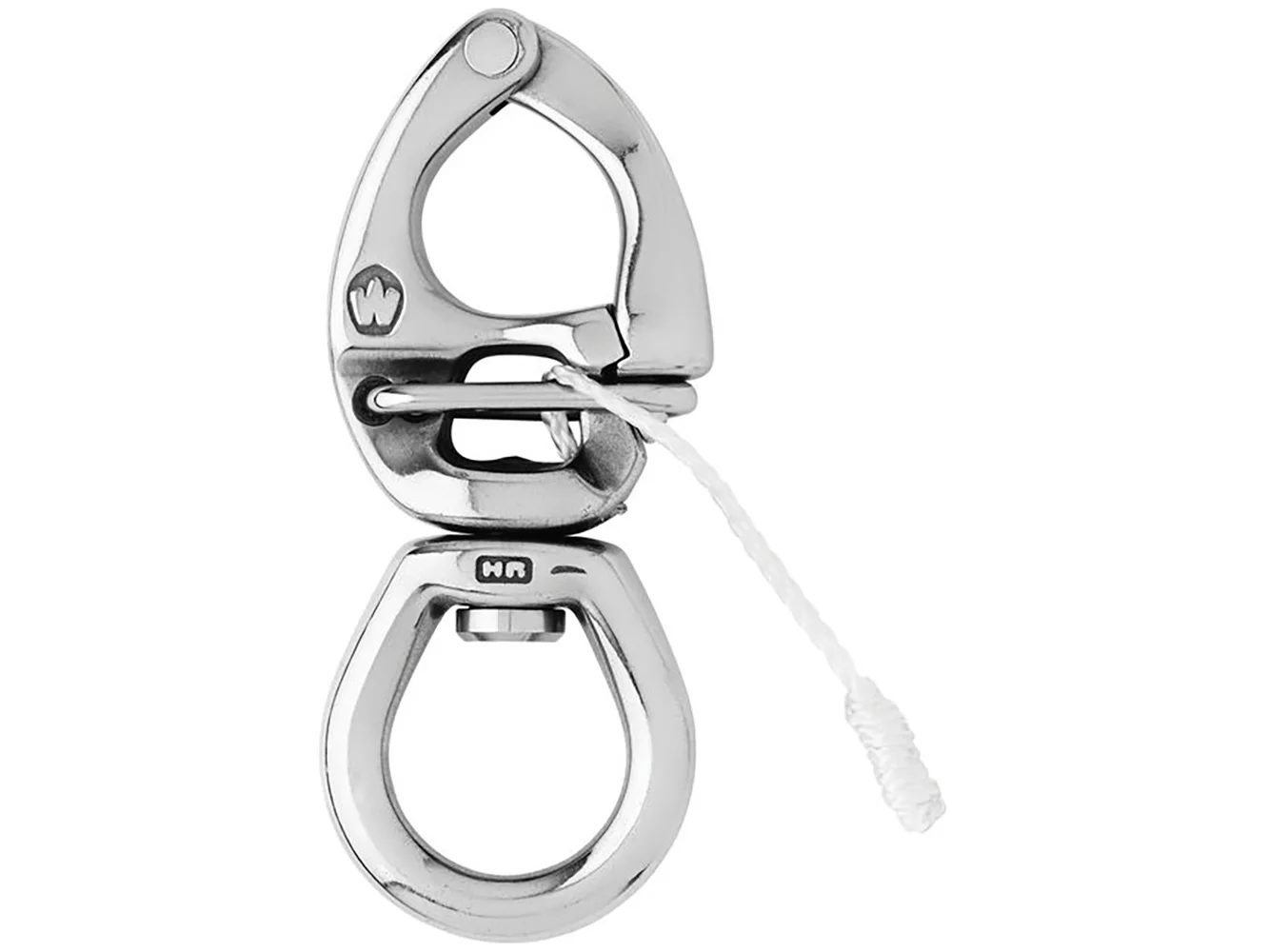 Wichard HR Quick Release Snap Shackle With Large Bail -160mm Length - 6-19/64"