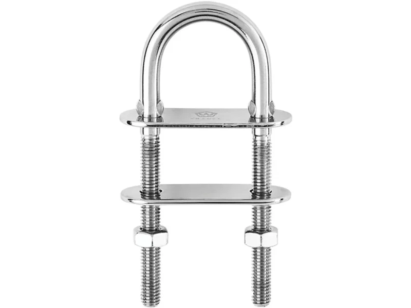 Wichard U-Bolt Pad Eye - 5mm Diameter - 13/64" - 60mm Length - 2-23/64"