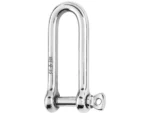 Wichard HR Long D Shackle - 10mm Diameter - 25/64"
