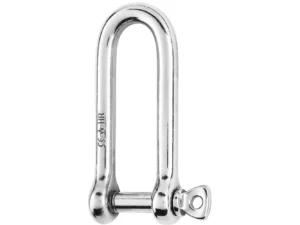 Wichard HR Long D Shackle - 10mm Diameter - 25/64"