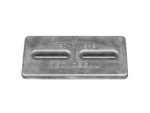 Tecnoseal Rectangular Zinc Plate Anode w/Inserts - 12" x 6" x 1"