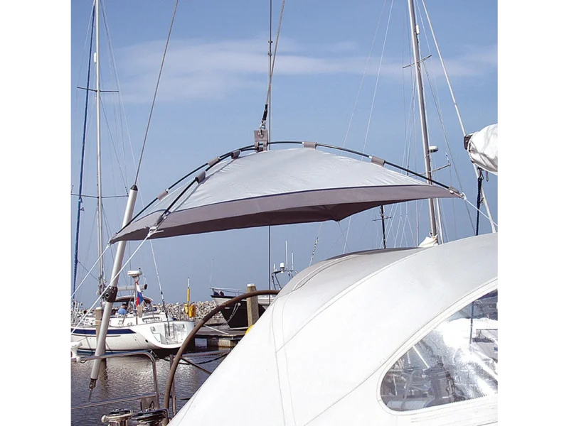 Blue Performance Free Hanging Sunshade - Large