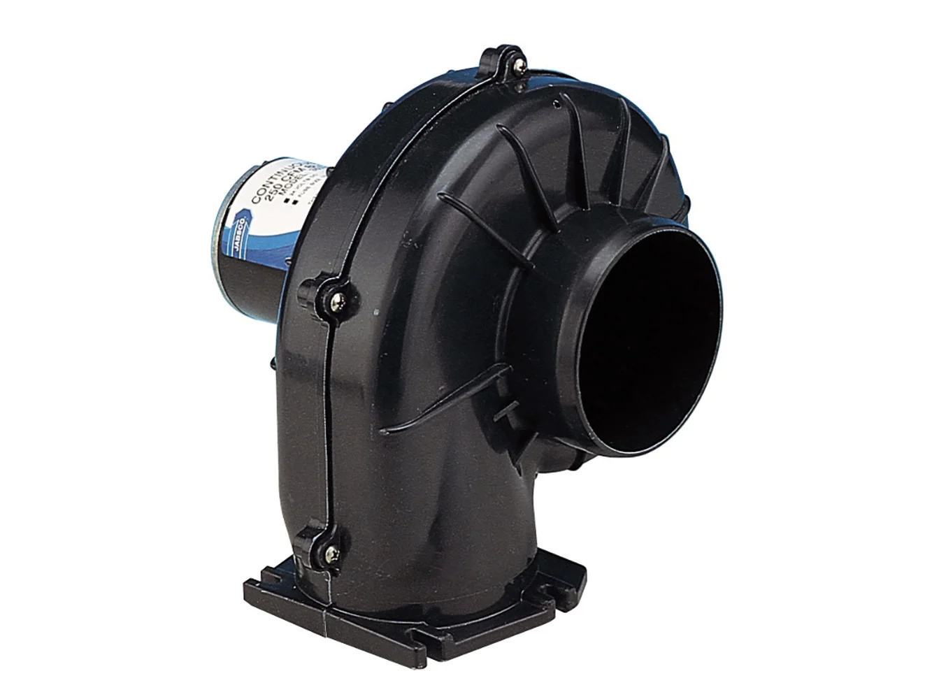 Jabsco 4" Flangemount Heavy Duty Blower - 24V - 250 CFM