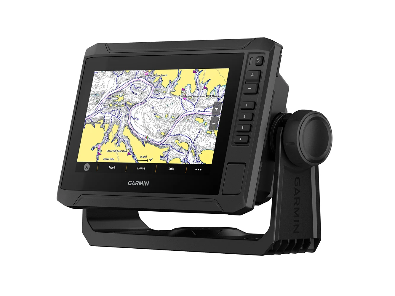 Garmin ECHOMAP™ UHD2 73sv Chartplotter/Fishfinder Combo w/US Inland Maps w/o Transducer