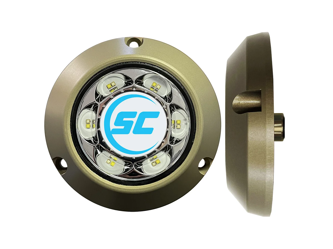 Shadow-Caster SC3 Series Underwater Light - Light Blue/White