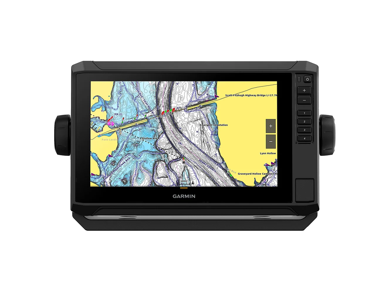 Garmin ECHOMAP™ UHD2 93sv Chartplotter/Fishfinder Combo w/US Inland Maps w/o Transducer