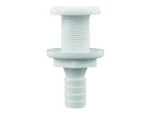 Attwood White Plastic Thru-Hull Fitting - 5/8" Inner Diameter