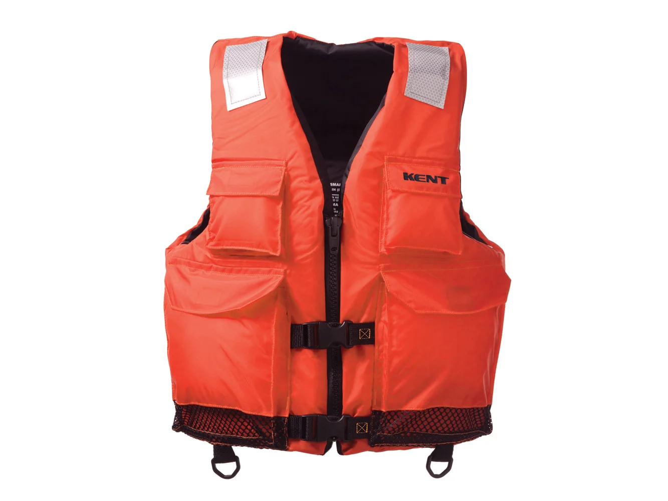 Kent Elite Dual-Sized Commercial Vest - S/M - Orange