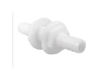 Attwood White Plastic Double Ended Connector - 3/4" Inner Diameter