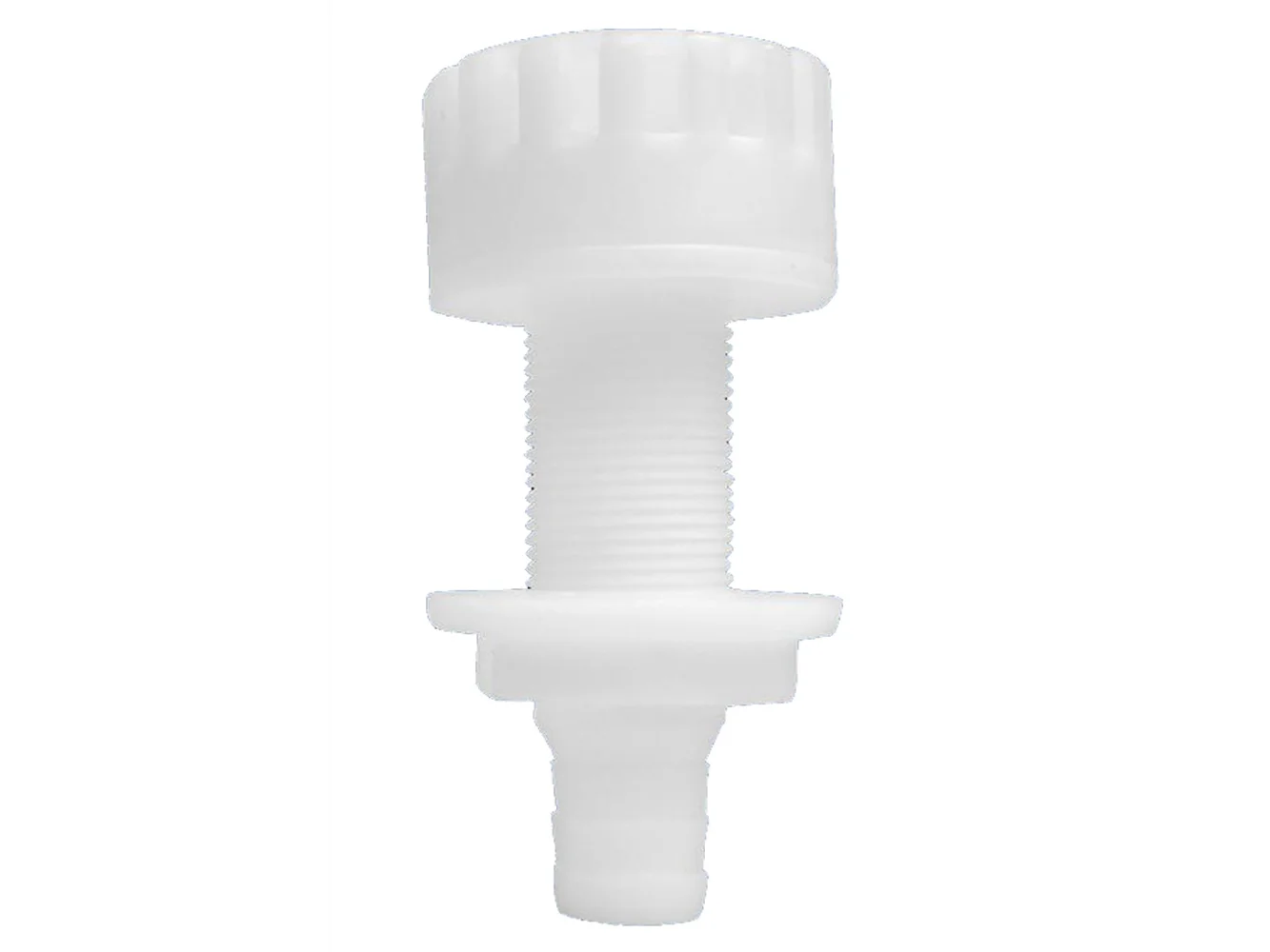 Attwood Plastic White Thru-Hull With Strainer - 3/4" Inner Diameter