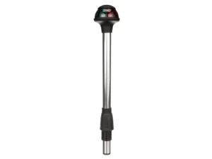 Attwood Bi-Color Stowaway Light w/Task Light - 10" Straight & 3-Pin