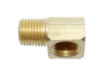 Attwood Universal 90 Degree Elbow - 1/4" NPT x 1/4" NPTF - Brass