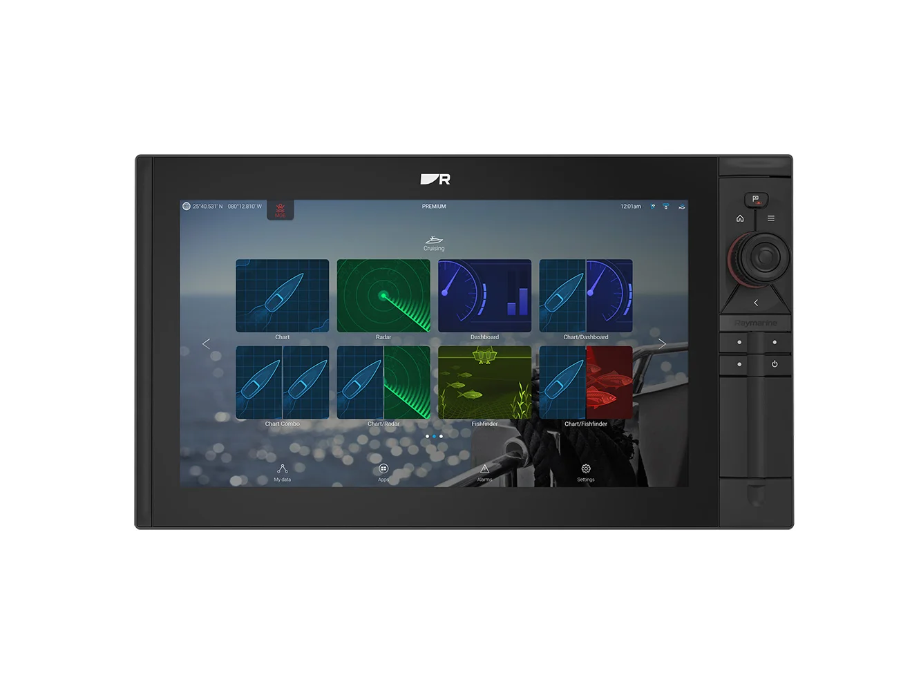 Raymarine Axiom 2 Pro 16 RVM Chartplotter/Fishfinder - No Transducer
