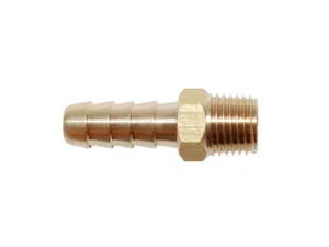 Attwood Universal Brass Fuel Hose Fitting - 1/4" NPT x 5/16" Barb