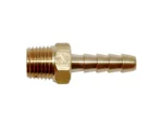 Attwood Universal Brass Fuel Hose Fitting - 1/4" NPT x 3/8" Barb