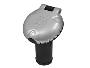 Attwood Deck Fill f/Carbon Canister System - Angled Body & Scalloped Chrome Cap