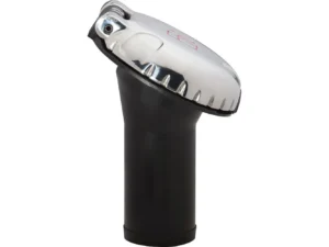 Attwood Deck Fill f/Carbon Canister System - Angled Body & Scalloped Stainless Steel Cap