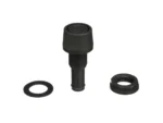 Attwood Straight Fuel Vent - Black Polypropylene