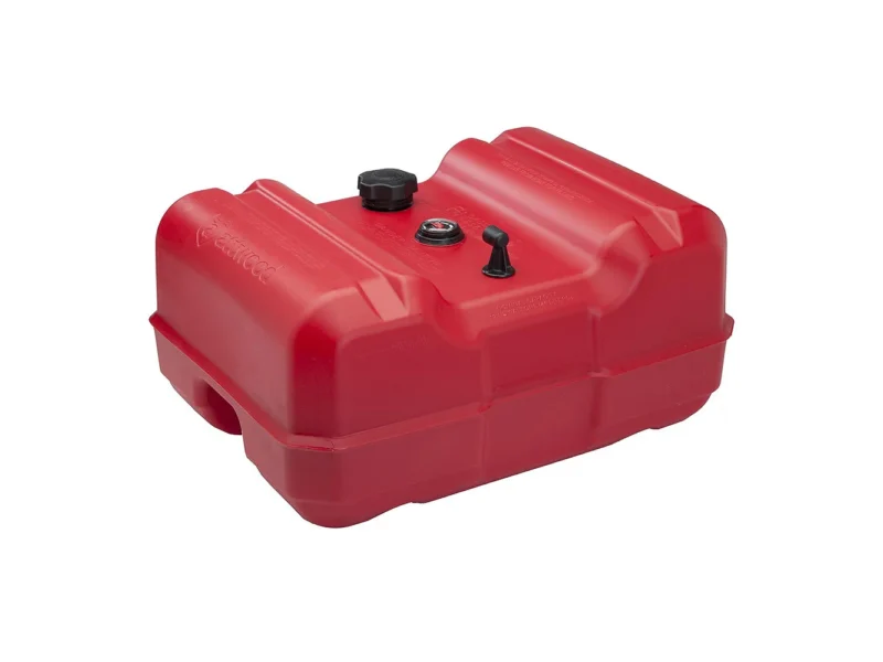 Attwood Portable Low Profile Fuel Tank - 12 Gallon w/Gauge