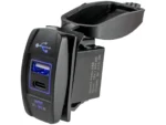 Sea-Dog USB & USB-C Rocker Switch Style Power Socket